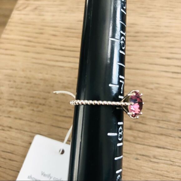 Swarovski authentic Crystals ring White Rhodium plated - Picture 6 of 10